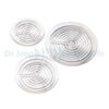 Round grate 50 mm transparent