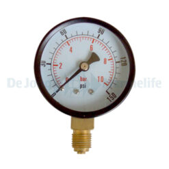 RO Pressure Gauge incl. 1/4" PF Tee Fitting