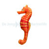 Seahorse Pillow Orange - Medium