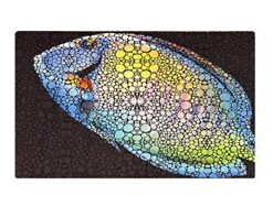 Aquarium Mat - Tang Artwork (45 cm x 75 cm x 5 mm) | S/M