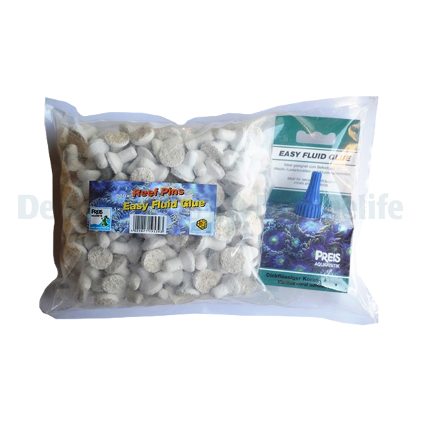 200 Reef-Pins + 1 x Easy Fluid Glue