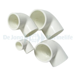 PVC 90° elbow Ø 25 mm white | Super tiny