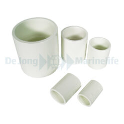 PVC pipe socket/ bushing Ø 50 mm white