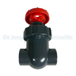 PVC Gate Valves / Stop Valve gray/red 25mm