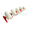 PVC TrueUnionBallValve white/red Ø 32 mm