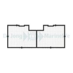 Tank Net Screen 72"/180cm  (incl. 1 Universal cut out)