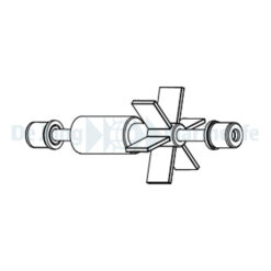 SYNCRA 3.5/4.0/5.0  ROTOR + CERAMIC SHAFT+ RUBBERS | S/M