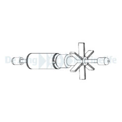 VOYAGER 2  ROTOR +STAINLESS STEEL SHAFT+RUBBERS | S