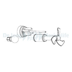 Voyager Nano 1000 Rotor+Stainless Steel Shaft+Rotating Mount | S