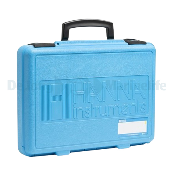 Blue carrying case for HI977xx photometers w/ 2 CAL Check st