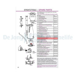Fixing Nut Bubble Plate for Q300 | S