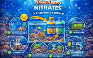 RC Aquatics Blog How to Lower Nitrates in a Saltwater Aquarium Header 1