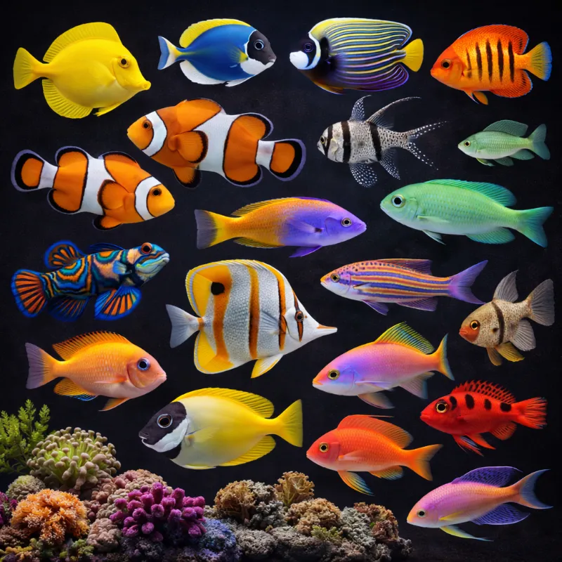 RC Aquatics Homepage Saltwater Fish Category 1